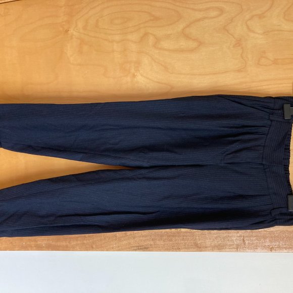 Navy pinstripe wool blend pants Joe Fresh, size 4 - Picture 3 of 4